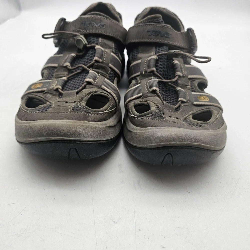 Teva Sandals Mens Size 11 Gray 6148 Closed Toe Sport Hiking Water Shoes